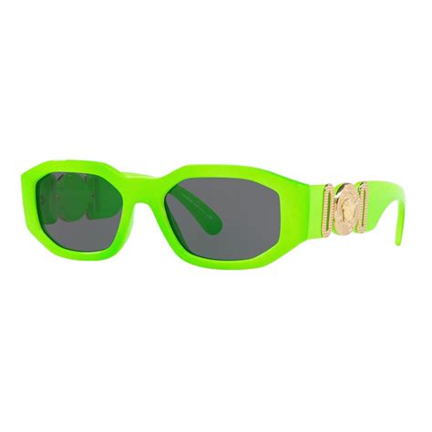 versace green top|versace green sunglasses.